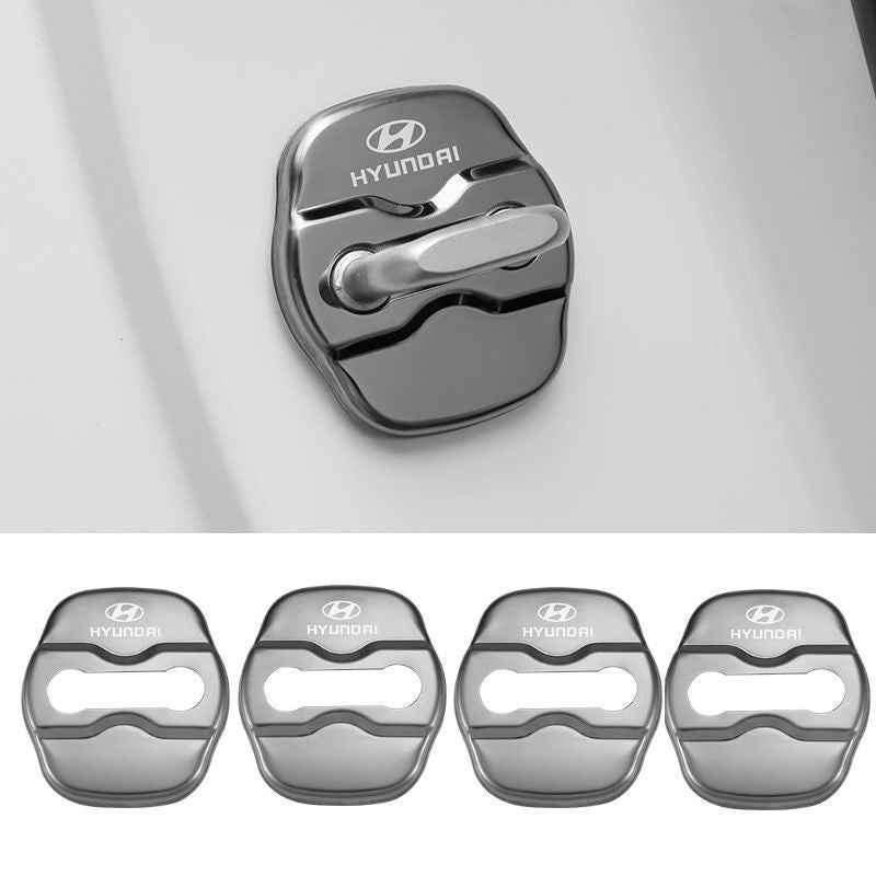 HOT SALE🎉50% OFF🎉Stainless Steel Car Door Lock Protection Cover Antirust🔥4PCS🔥