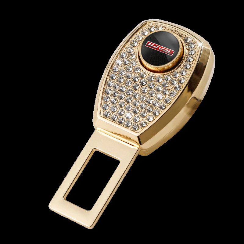 🔥Hot Sale 50 OFF🔥Car Seat Belt Rhinestone Metal Extended Buckle