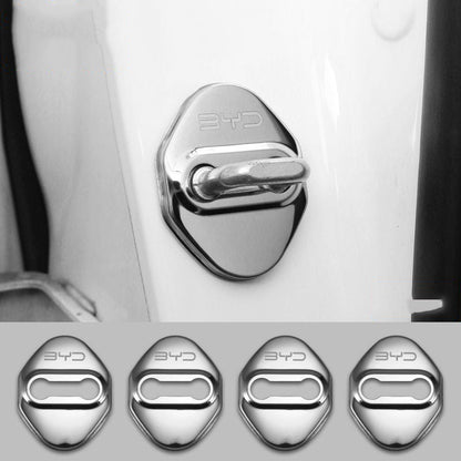 HOT SALE🎉50% OFF🎉Stainless Steel Car Door Lock Protection Cover Antirust🔥4PCS🔥