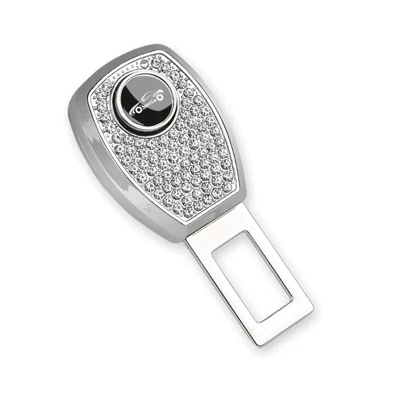 🔥Hot Sale 50 OFF🔥Car Seat Belt Rhinestone Metal Extended Buckle