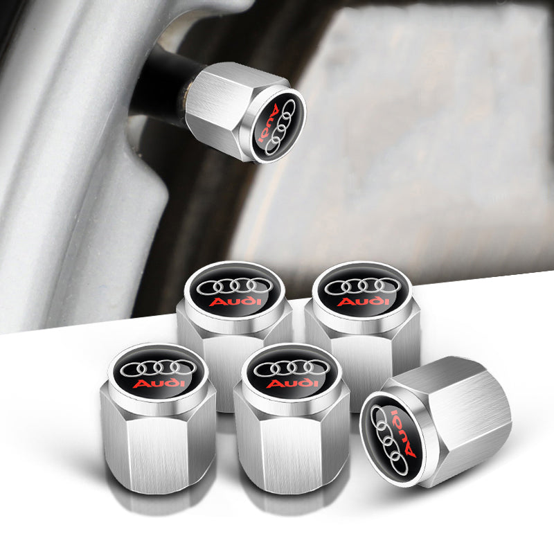 🔥LAST SALE 49% OFF🔥Automobile tire valve cap(5 Pcs+1Pcs wrench)