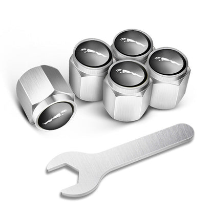 🔥LAST SALE 49% OFF🔥Automobile tire valve cap(5 Pcs+1Pcs wrench)