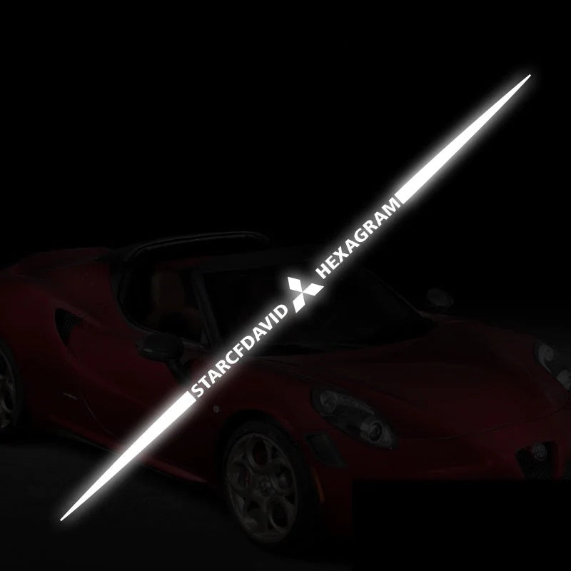 LAST SALE🎉50% OFF🎉3D Colorful laser reflective car sticker ✨4PCS✨