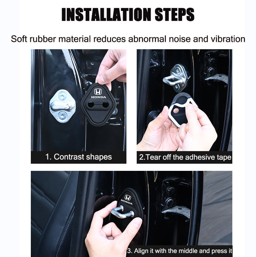 Hot Sale 🎁50% OFF 🎁Car Silicone Door Lock Buffer Pad(4PCS)