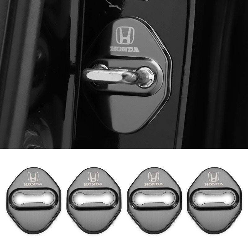 HOT SALE🎉50% OFF🎉Stainless Steel Car Door Lock Protection Cover Antirust🔥4PCS🔥