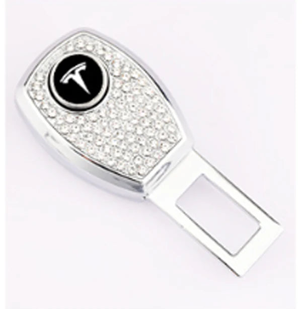 🔥Hot Sale 50 OFF🔥Car Seat Belt Rhinestone Metal Extended Buckle