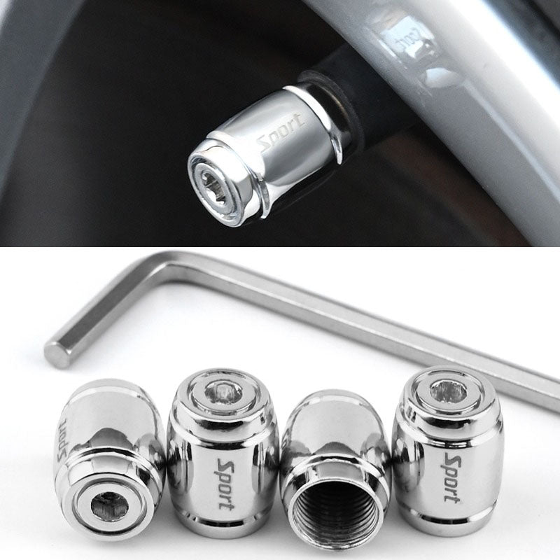 🔥HOT SALE 49% OFF🔥Bullet Shell Anti-theft Tire Cap(4 Pcs+1Pcs Wrench)
