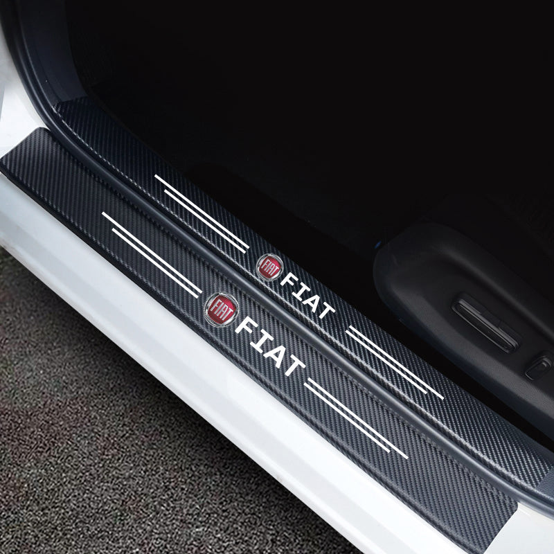 Hot Sale 🔥50% OFF🔥Carbon Car Door Sills Stickers✨9PCS ✨