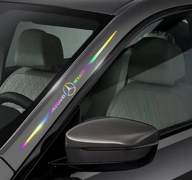 LAST SALE🎉50% OFF🎉3D Colorful laser reflective car sticker ✨4PCS✨