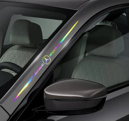 LAST SALE🎉50% OFF🎉3D Colorful laser reflective car sticker ✨4PCS✨