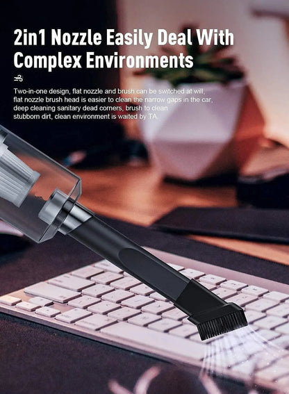 🔥🔥Hot Sale 60% Off🔥🔥Portable Air Duster Wireless Vacuum Cleaner