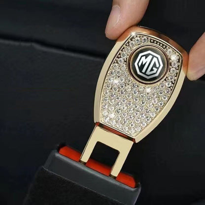 🔥Hot Sale 50 OFF🔥Car Seat Belt Rhinestone Metal Extended Buckle