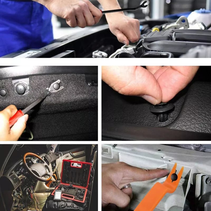 (820Pcs/925Pcs) Car Retainer Clips & Fastener Remover