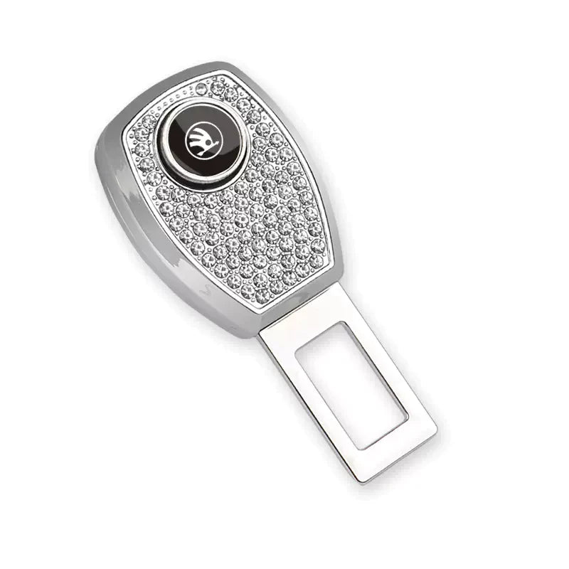 🔥Hot Sale 50 OFF🔥Car Seat Belt Rhinestone Metal Extended Buckle