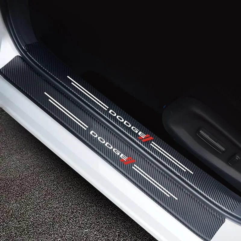 Hot Sale 🔥50% OFF🔥Carbon Car Door Sills Stickers✨9PCS ✨