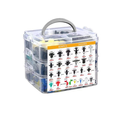 (820Pcs/925Pcs) Car Retainer Clips & Fastener Remover