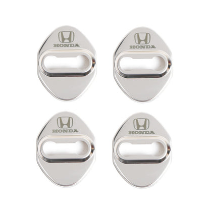 HOT SALE🎉50% OFF🎉Stainless Steel Car Door Lock Protection Cover Antirust🔥4PCS🔥