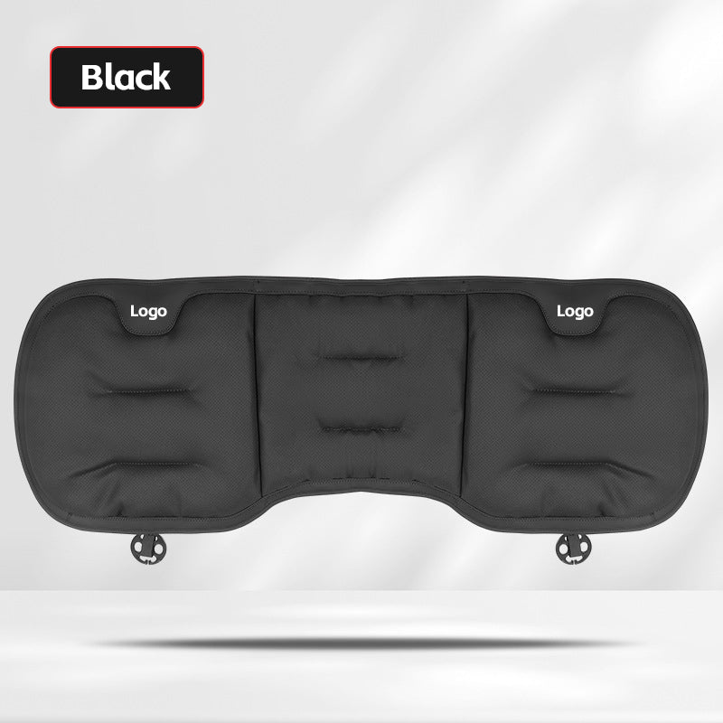 Car Seat Cushion Premium Nappa Leather Comfortable Seat Back
