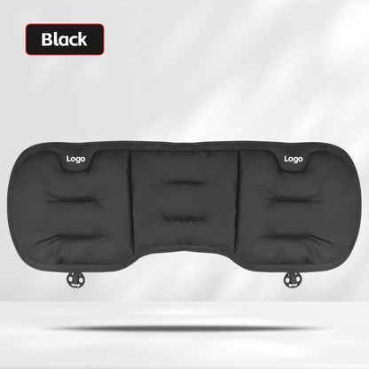 Car Seat Cushion Premium Nappa Leather Comfortable Seat Back