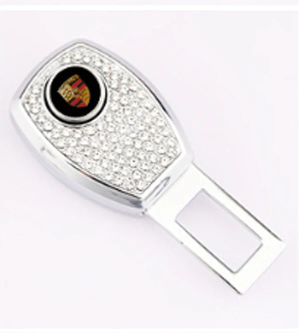 🔥Hot Sale 50 OFF🔥Car Seat Belt Rhinestone Metal Extended Buckle