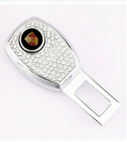 🔥Hot Sale 50 OFF🔥Car Seat Belt Rhinestone Metal Extended Buckle
