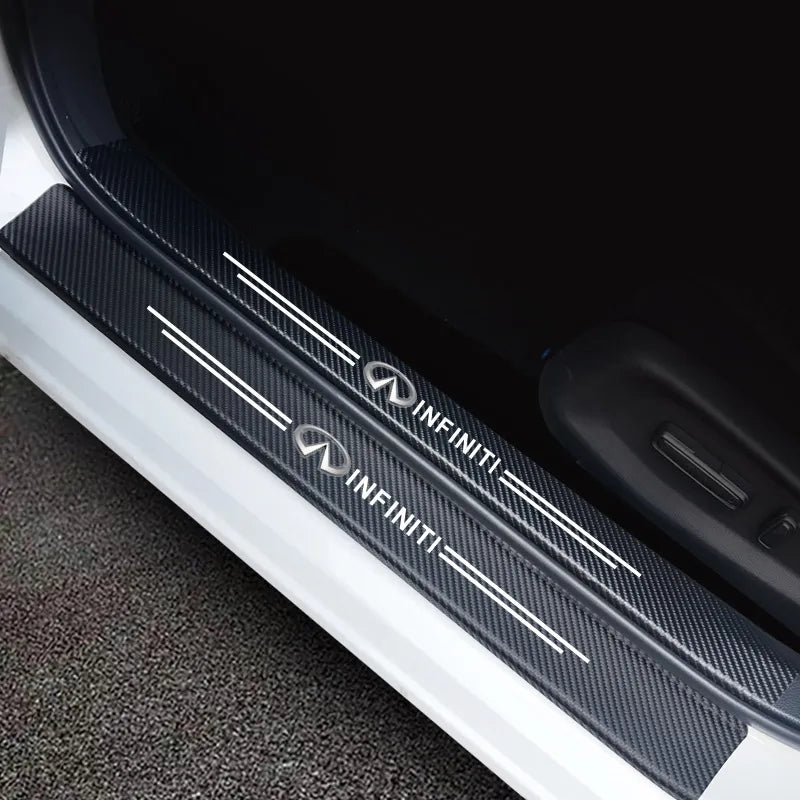 Hot Sale 🔥50% OFF🔥Carbon Car Door Sills Stickers✨9PCS ✨