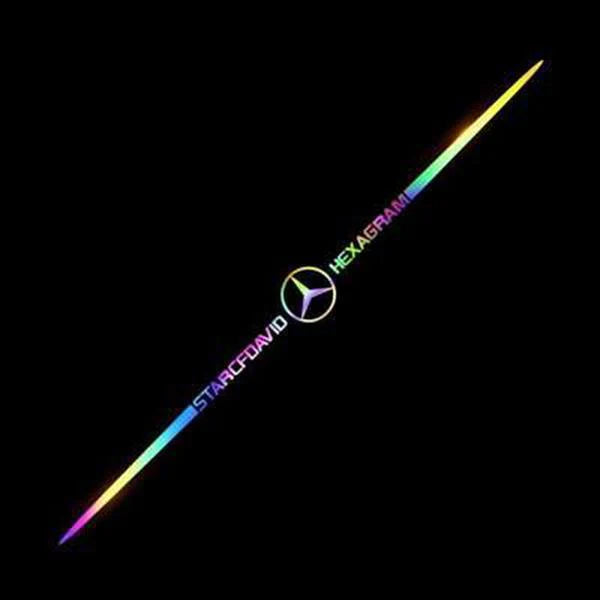 LAST SALE🎉50% OFF🎉3D Colorful laser reflective car sticker ✨4PCS✨
