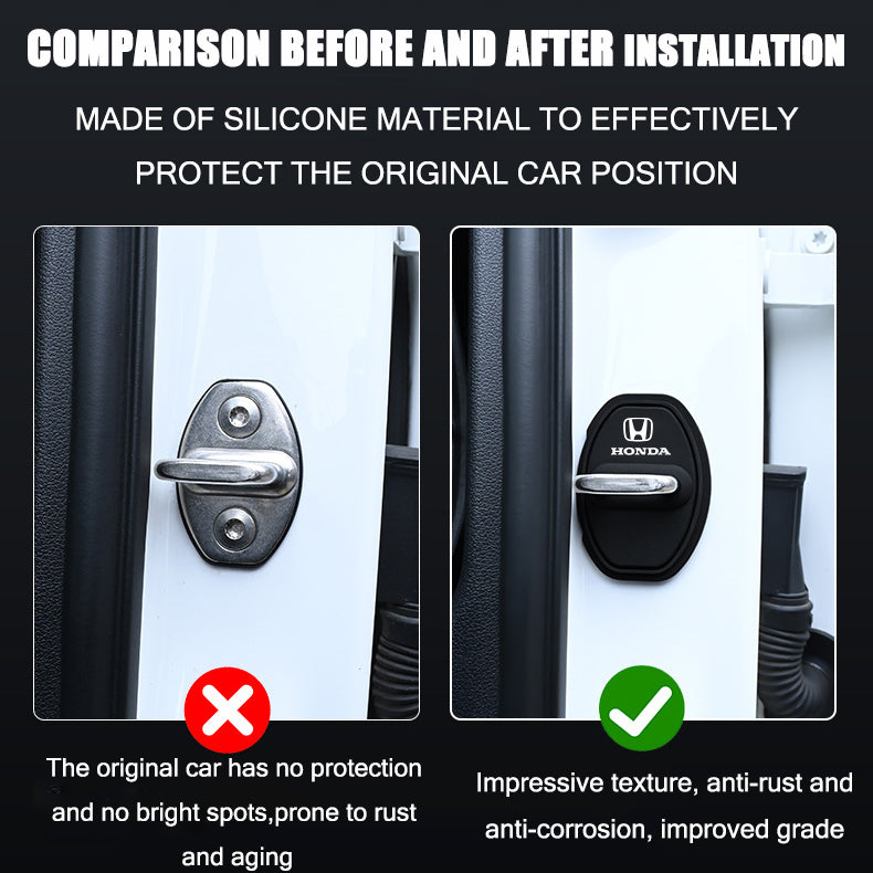 Hot Sale 🎁50% OFF 🎁Car Silicone Door Lock Buffer Pad(4PCS)