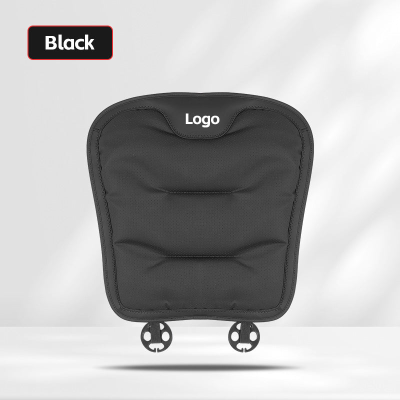 Car Seat Cushion Premium Nappa Leather Comfortable Seat Back