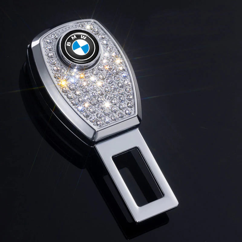 🔥Hot Sale 50 OFF🔥Car Seat Belt Rhinestone Metal Extended Buckle
