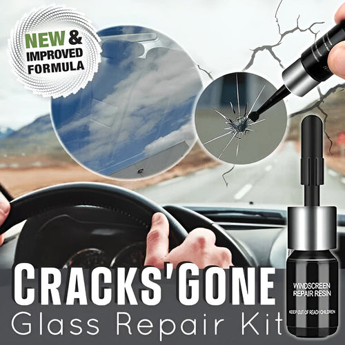 🔥2024 Hot Sale--Cracks Gone Glass Repair Kit (New Formula)