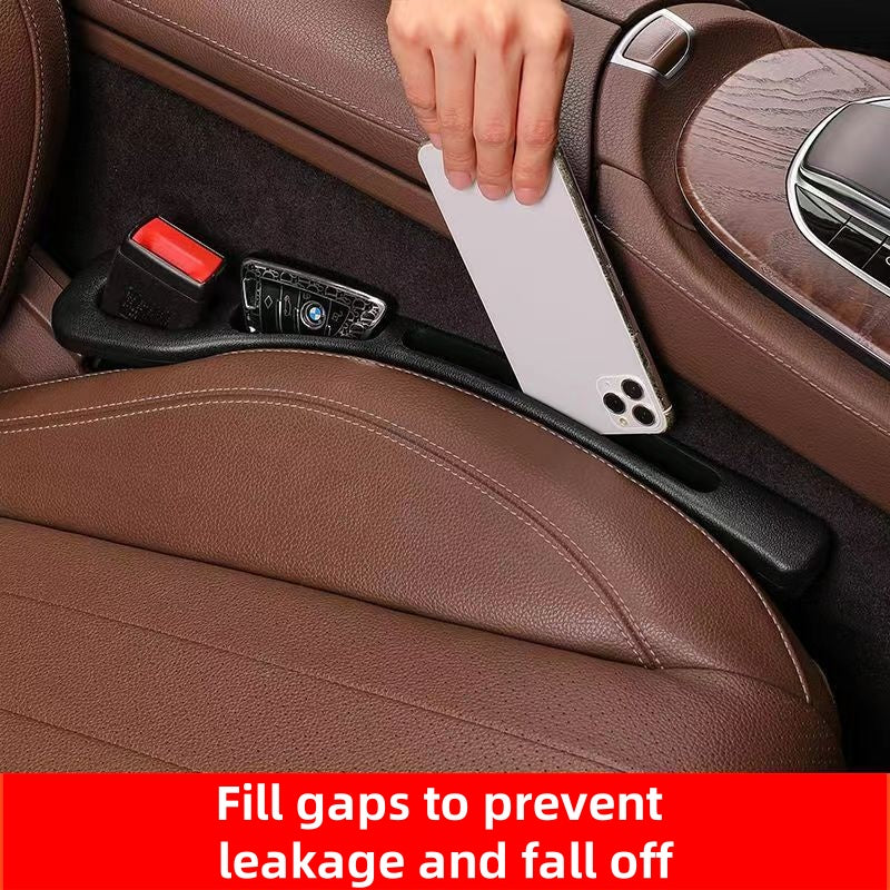 Embedded car seat gap leak-proof plug