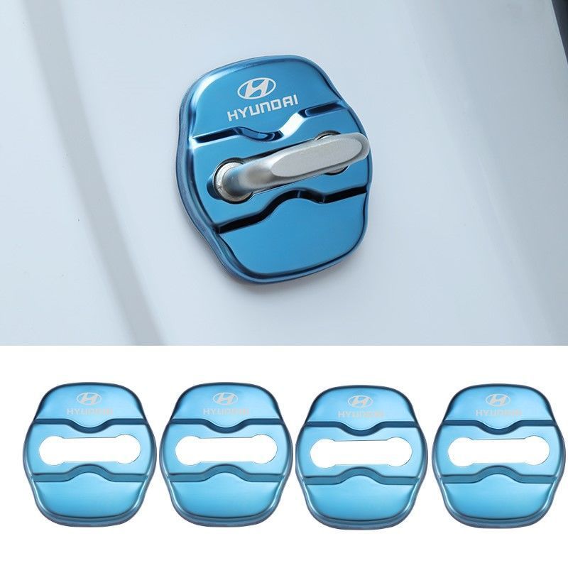 HOT SALE🎉50% OFF🎉Stainless Steel Car Door Lock Protection Cover Antirust🔥4PCS🔥