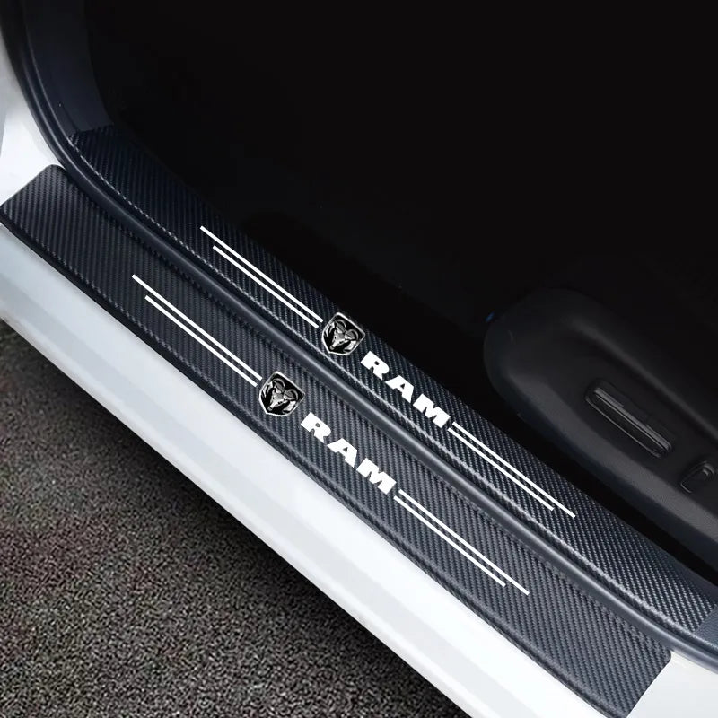 Hot Sale 🔥50% OFF🔥Carbon Car Door Sills Stickers✨9PCS ✨