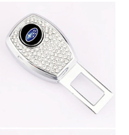 🔥Hot Sale 50 OFF🔥Car Seat Belt Rhinestone Metal Extended Buckle
