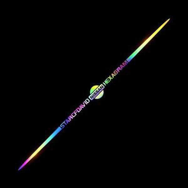LAST SALE🎉50% OFF🎉3D Colorful laser reflective car sticker ✨4PCS✨