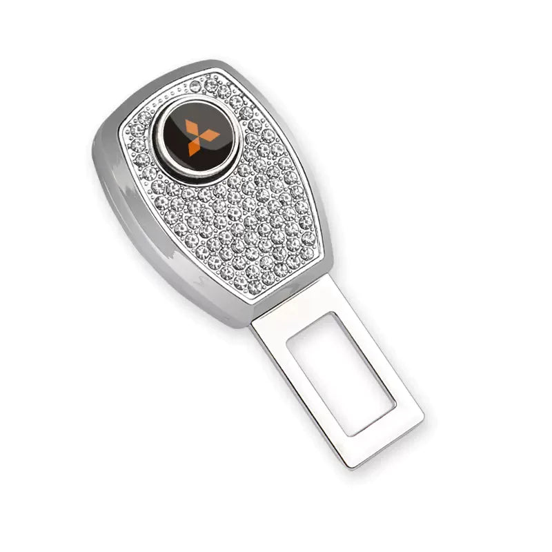 🔥Hot Sale 50 OFF🔥Car Seat Belt Rhinestone Metal Extended Buckle