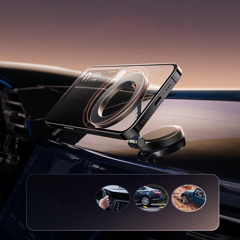 (New In-40% OFF)Ultra Magnetic Car Phone Holder - Available For Newest iPhone 15