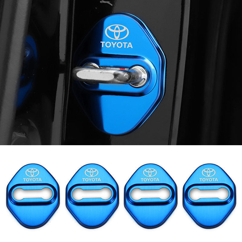 HOT SALE🎉50% OFF🎉Stainless Steel Car Door Lock Protection Cover Antirust🔥4PCS🔥