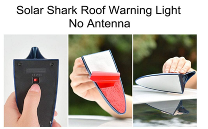 Solar shark fin