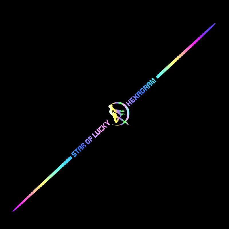 LAST SALE🎉50% OFF🎉3D Colorful laser reflective car sticker ✨4PCS✨