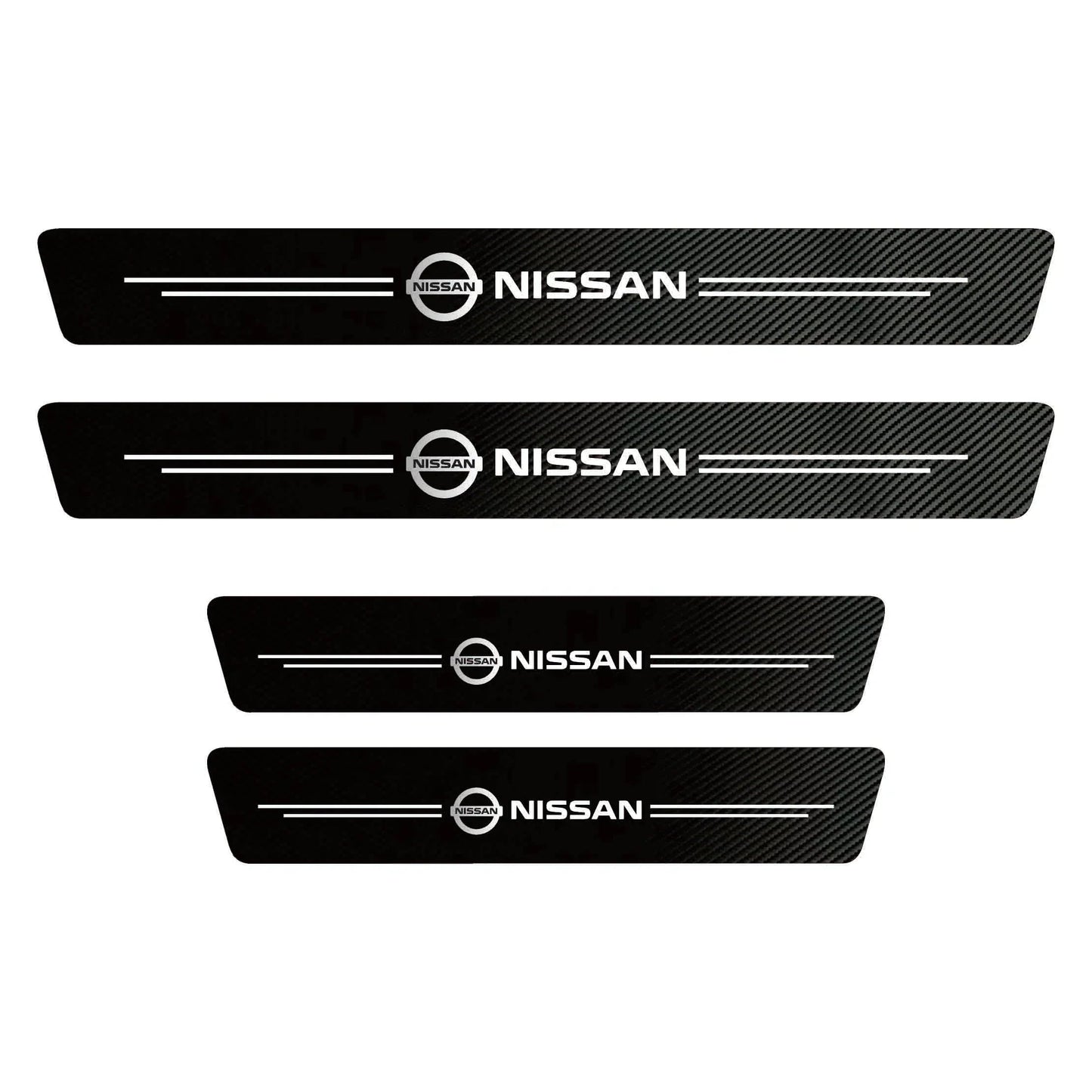 EmblazeR - Carbon Fiber Door Sill Protector 9Pcs
