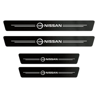 EmblazeR - Carbon Fiber Door Sill Protector 9Pcs