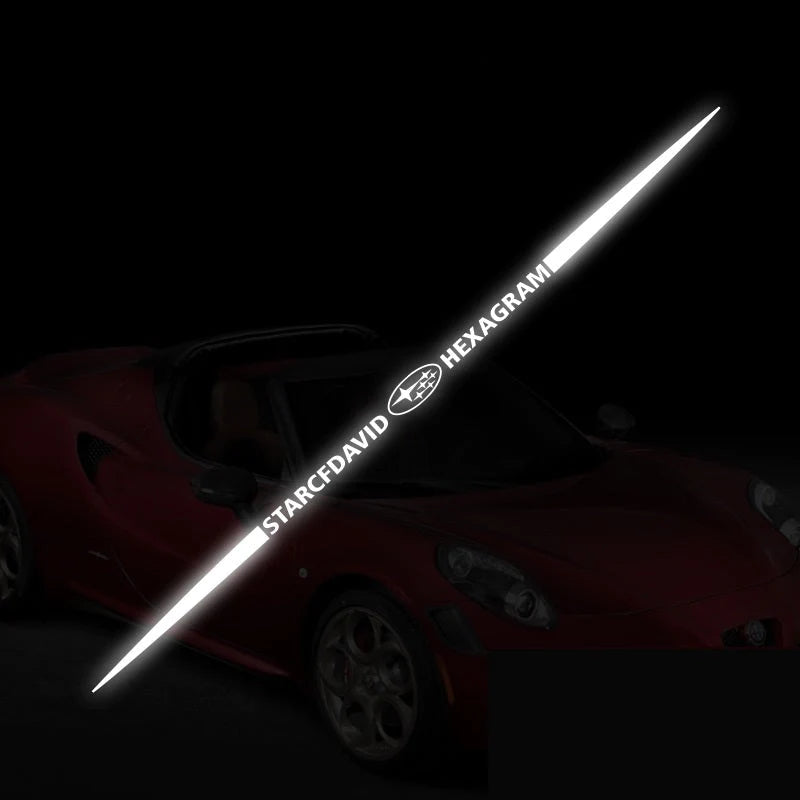 LAST SALE🎉50% OFF🎉3D Colorful laser reflective car sticker ✨4PCS✨