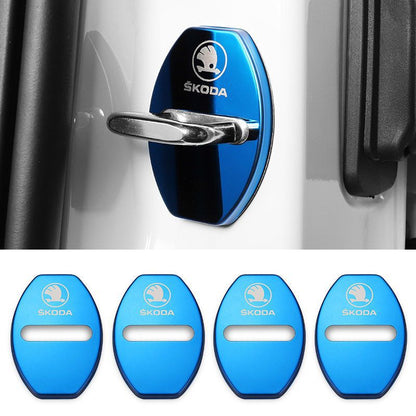 HOT SALE🎉50% OFF🎉Stainless Steel Car Door Lock Protection Cover Antirust🔥4PCS🔥