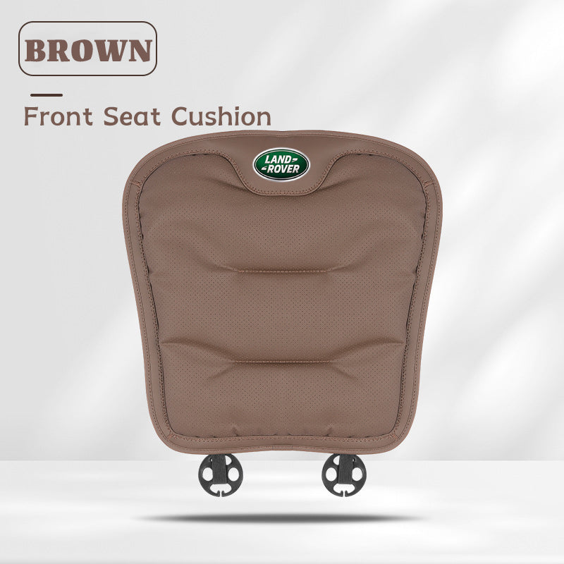 Car Seat Cushion Premium Nappa Leather Comfortable Seat Back