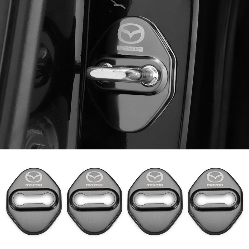 HOT SALE🎉50% OFF🎉Stainless Steel Car Door Lock Protection Cover Antirust🔥4PCS🔥