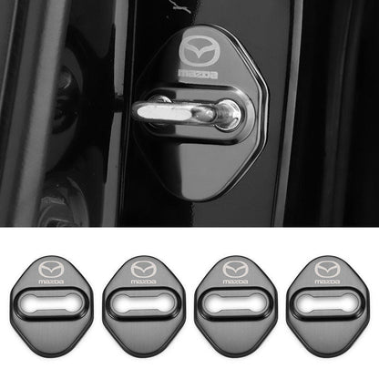 HOT SALE🎉50% OFF🎉Stainless Steel Car Door Lock Protection Cover Antirust🔥4PCS🔥