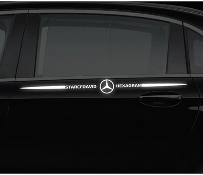 LAST SALE🎉50% OFF🎉3D Colorful laser reflective car sticker ✨4PCS✨