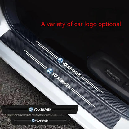 Hot Sale 🔥50% OFF🔥Carbon Car Door Sills Stickers✨9PCS ✨